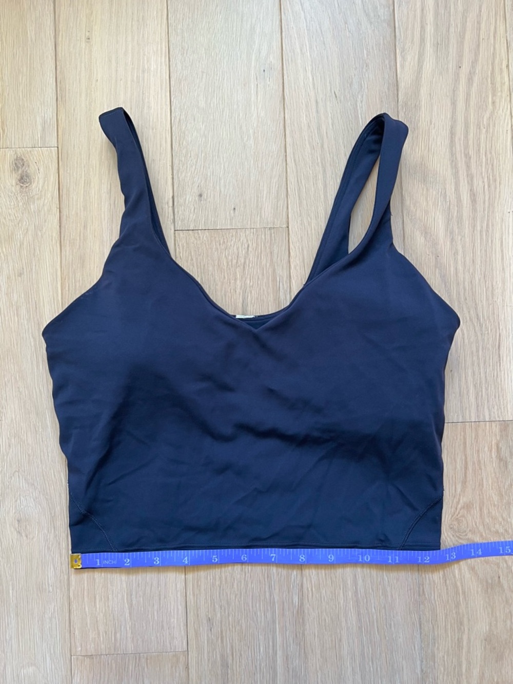 lululemon athletica Align Tank Top True Navy V‑Neck Crop Tank - Picture 9 of 10